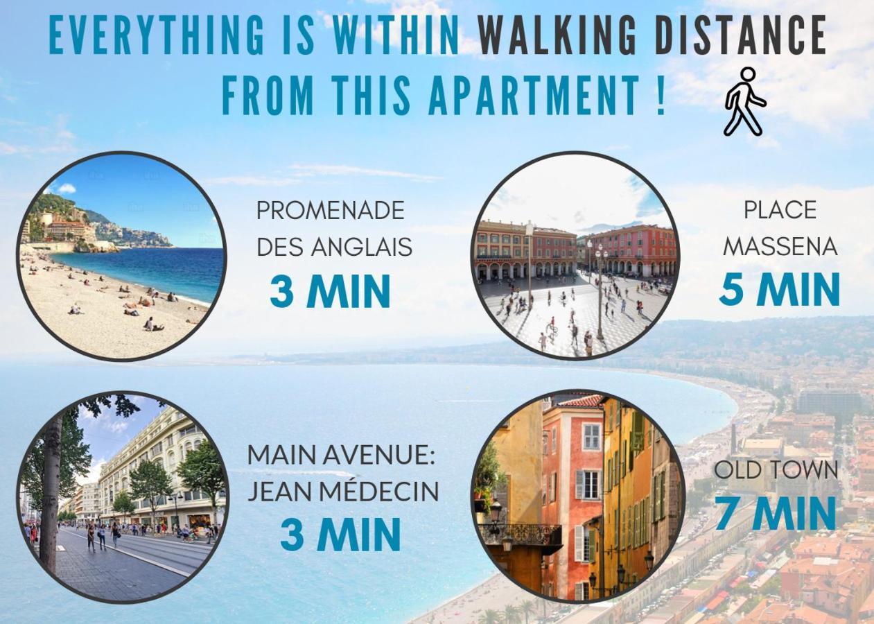 Nestor&Jeeves - Angel'S Bay - City Center - Close Beaches Nice Exteriör bild